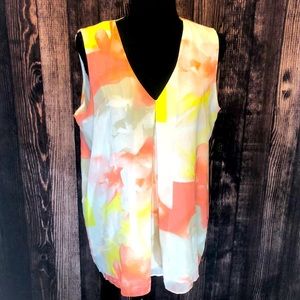 Calvin Klein sleeveless blouse